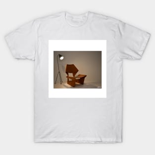 this design in a furniture chair in vintage minimalism art ecopop photograph T-Shirt